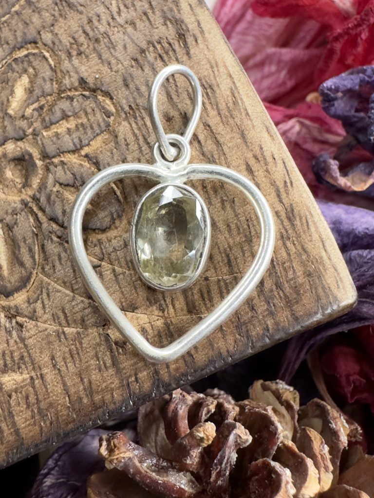 Hiranya Heart Charm Necklace