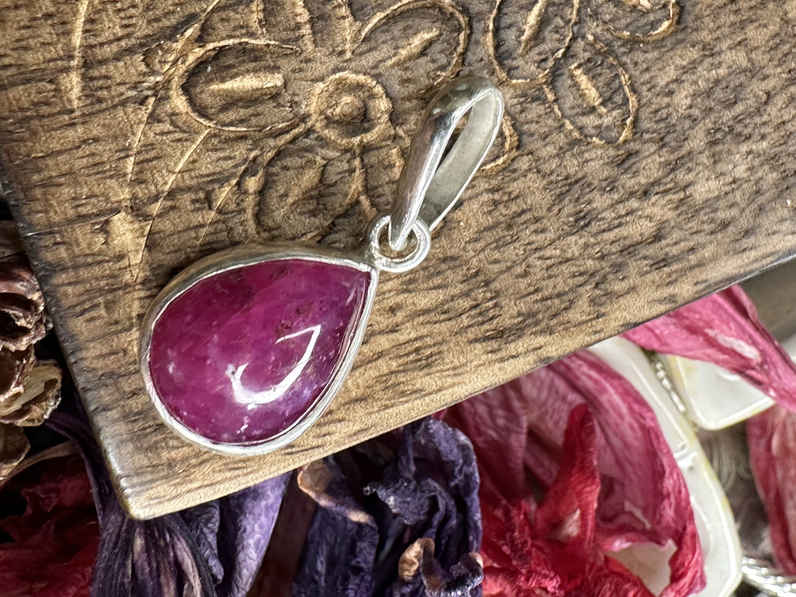 Pink Tourmaline Pendant - Remaa Rosebud - Image 5
