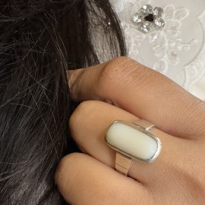White Coral Ring