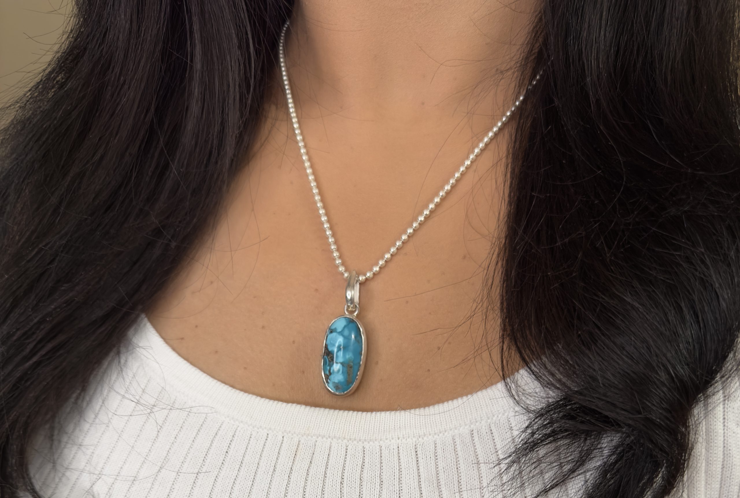 Turquoise Gemstone Necklace