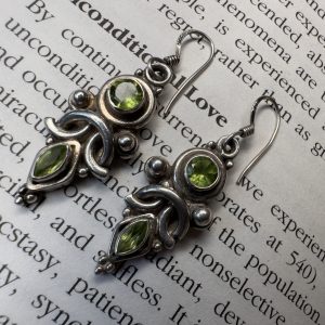 Peridot Drop Earrings