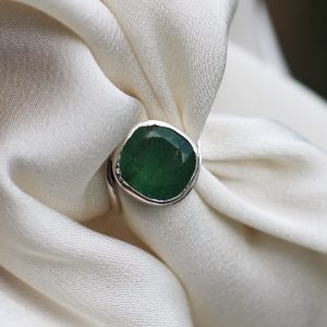 Emerald Pinky Ring