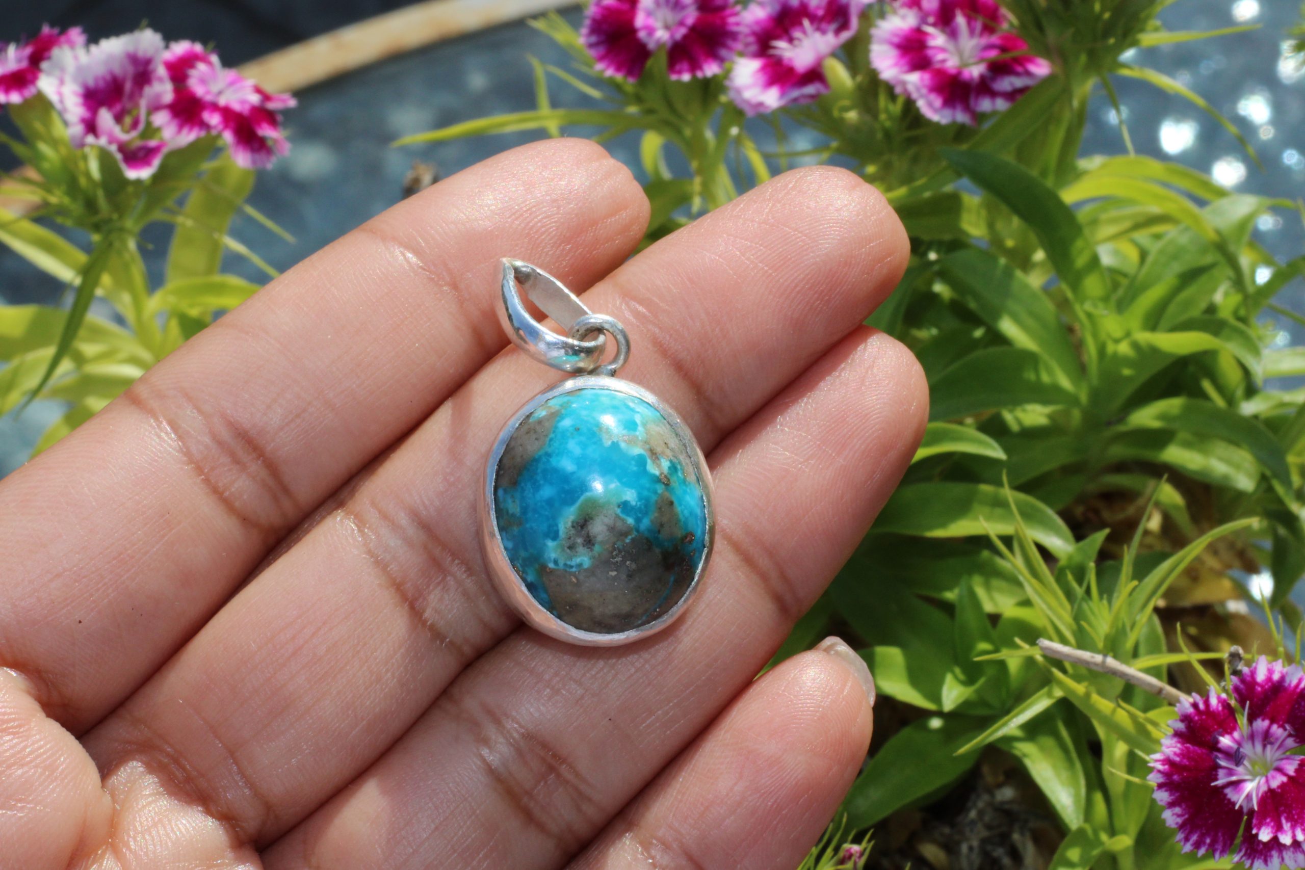 world map necklace
