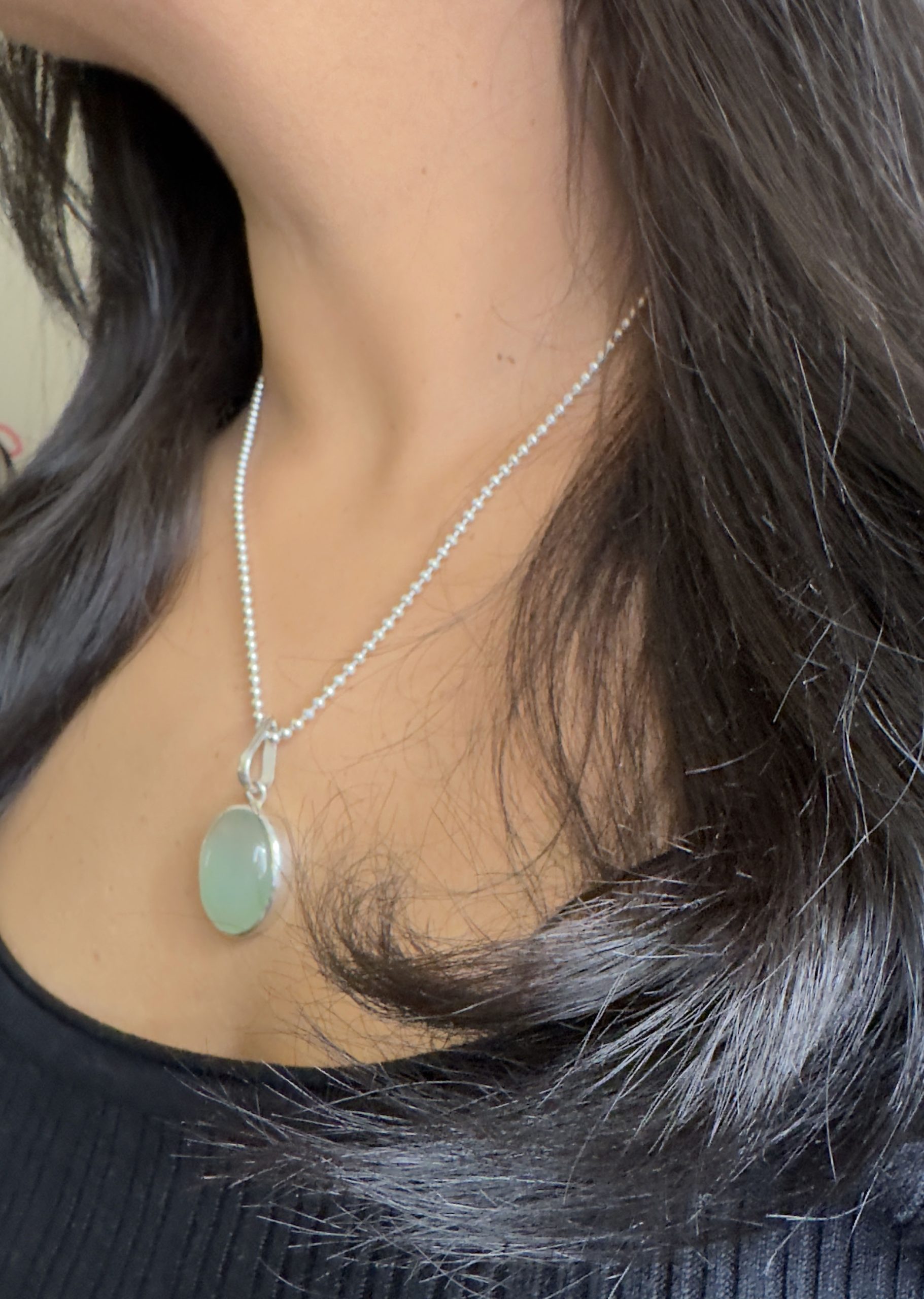 Jai Chrysoprase Necklace - Image 6