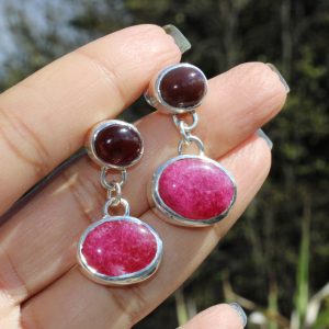 Garnet Earrings