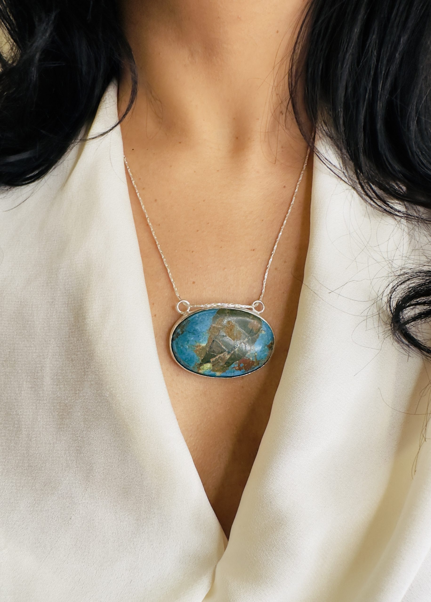 Turquoise Pendant Silver