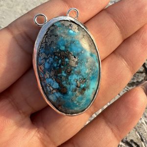 Turquoise Necklace with Gold