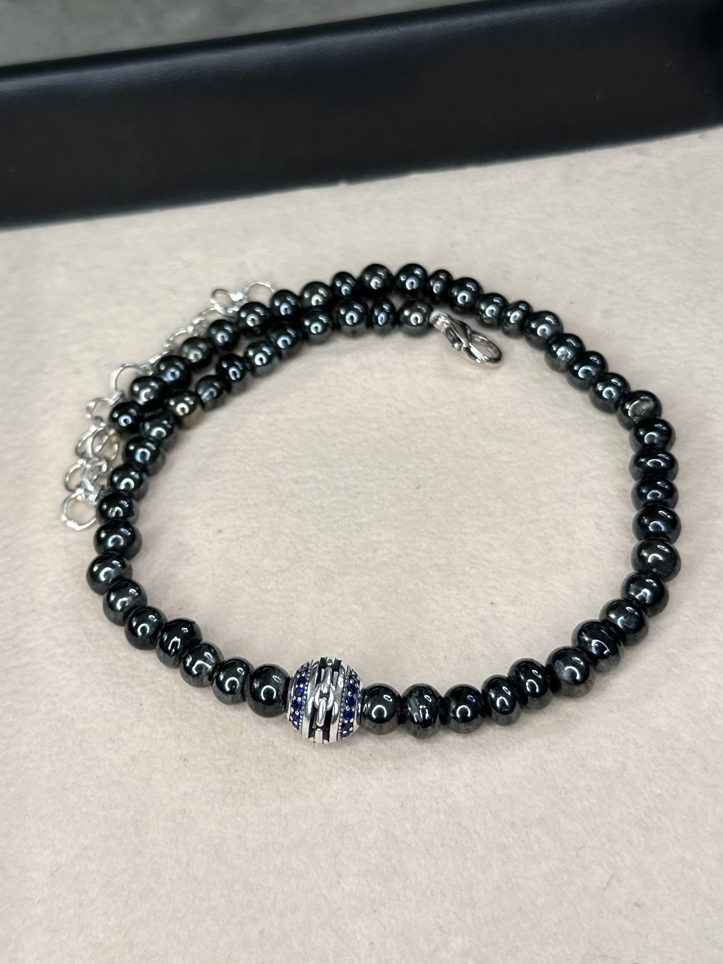 Hematite Necklace - Shyam - Image 6