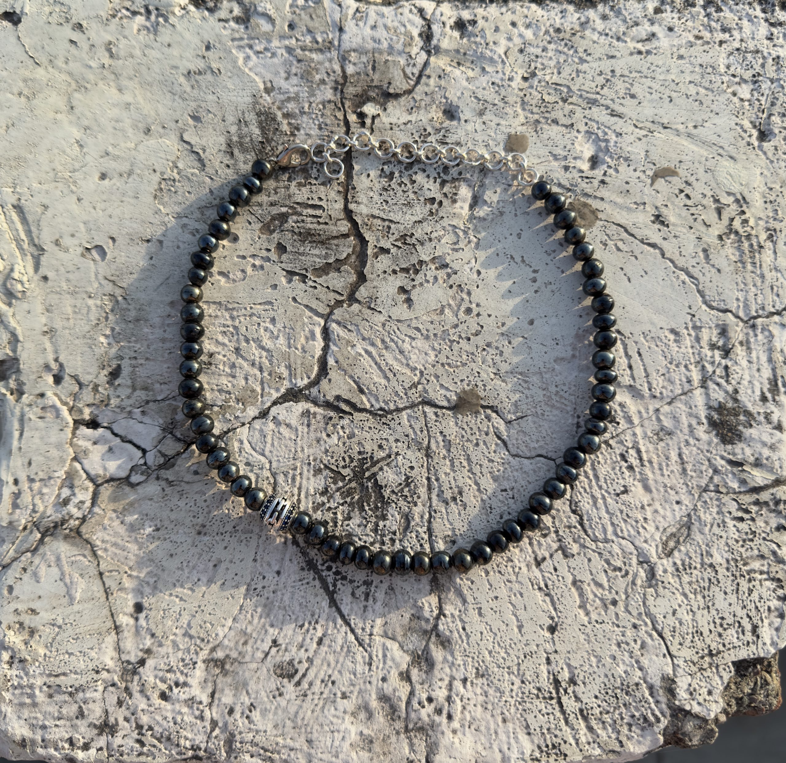 Hematite Necklace - Shyam - Image 8