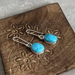 Geet Turquoise Drop Earrings