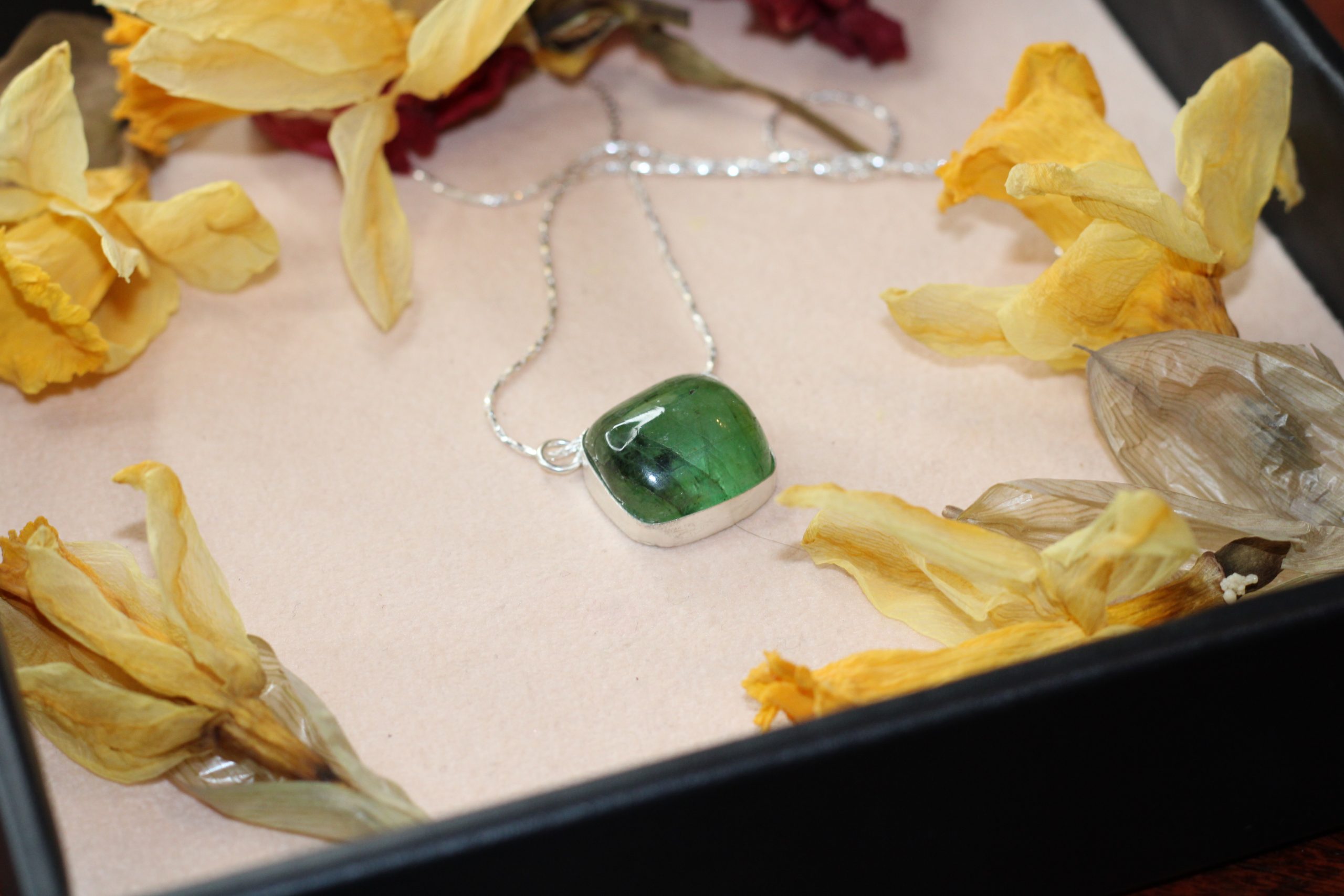 Green Tourmaline - Punarvasu Pendant - Image 4