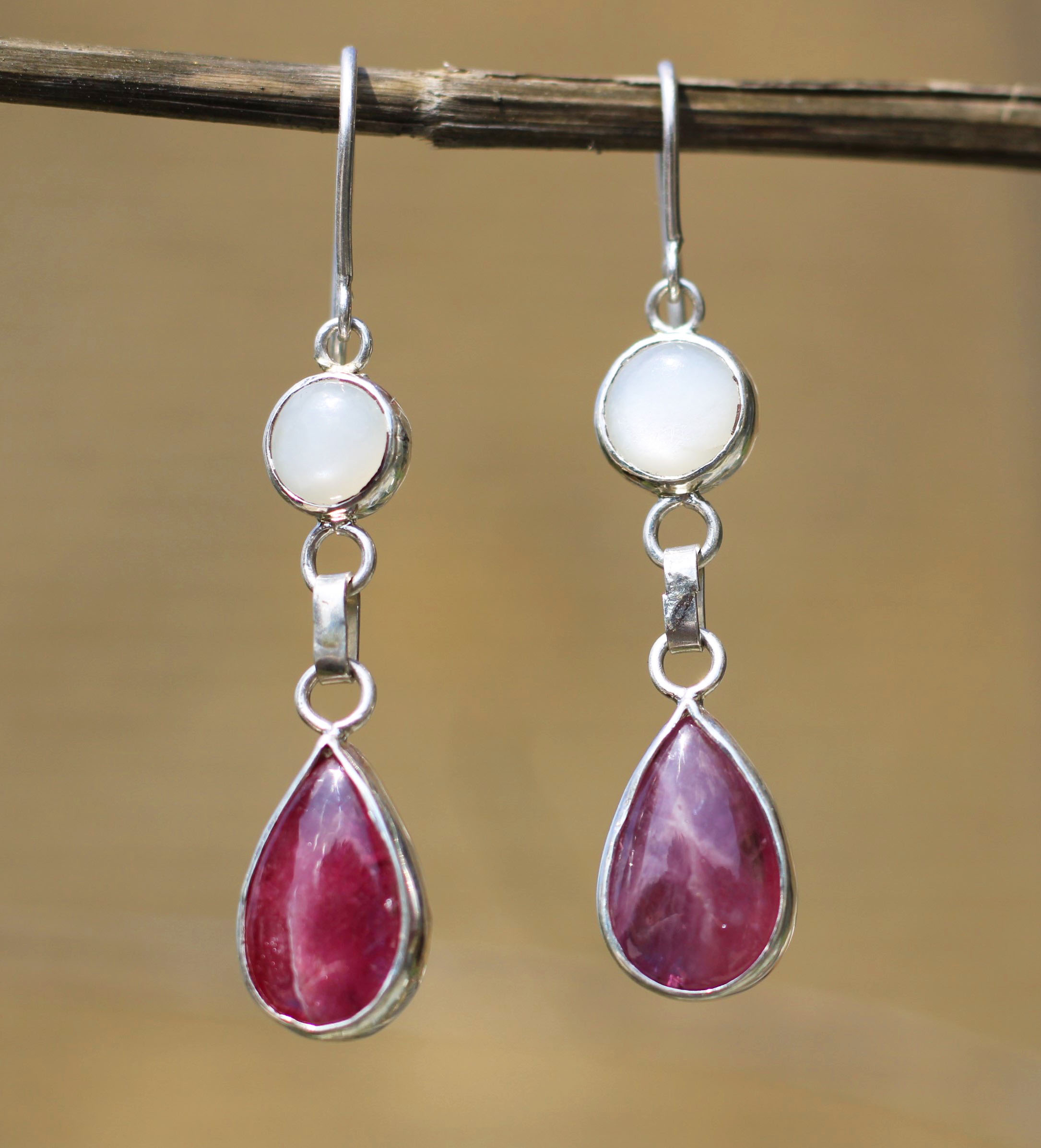 Ruby Earrings - Mrigrashira - Image 5
