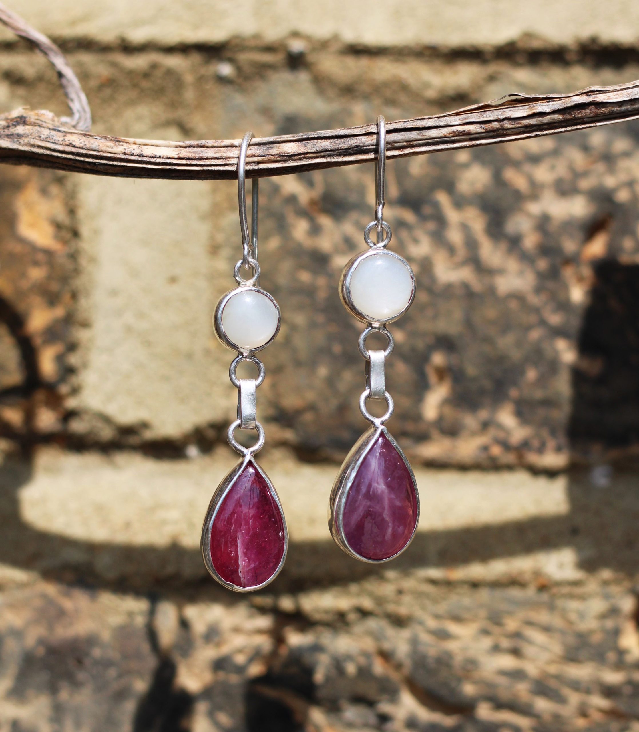 Ruby Earrings - Mrigrashira - Image 7