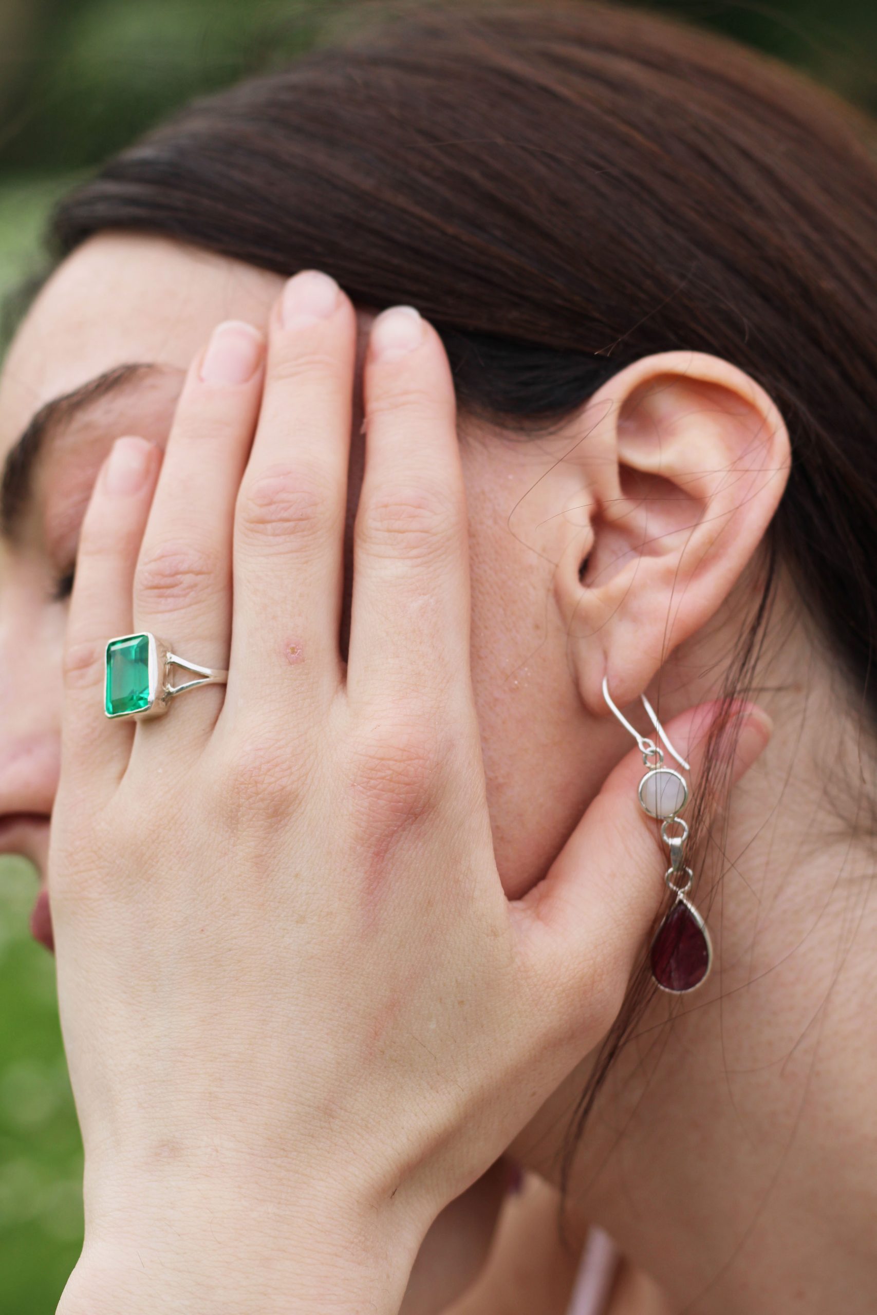 Ruby Earrings - Mrigrashira - Image 13