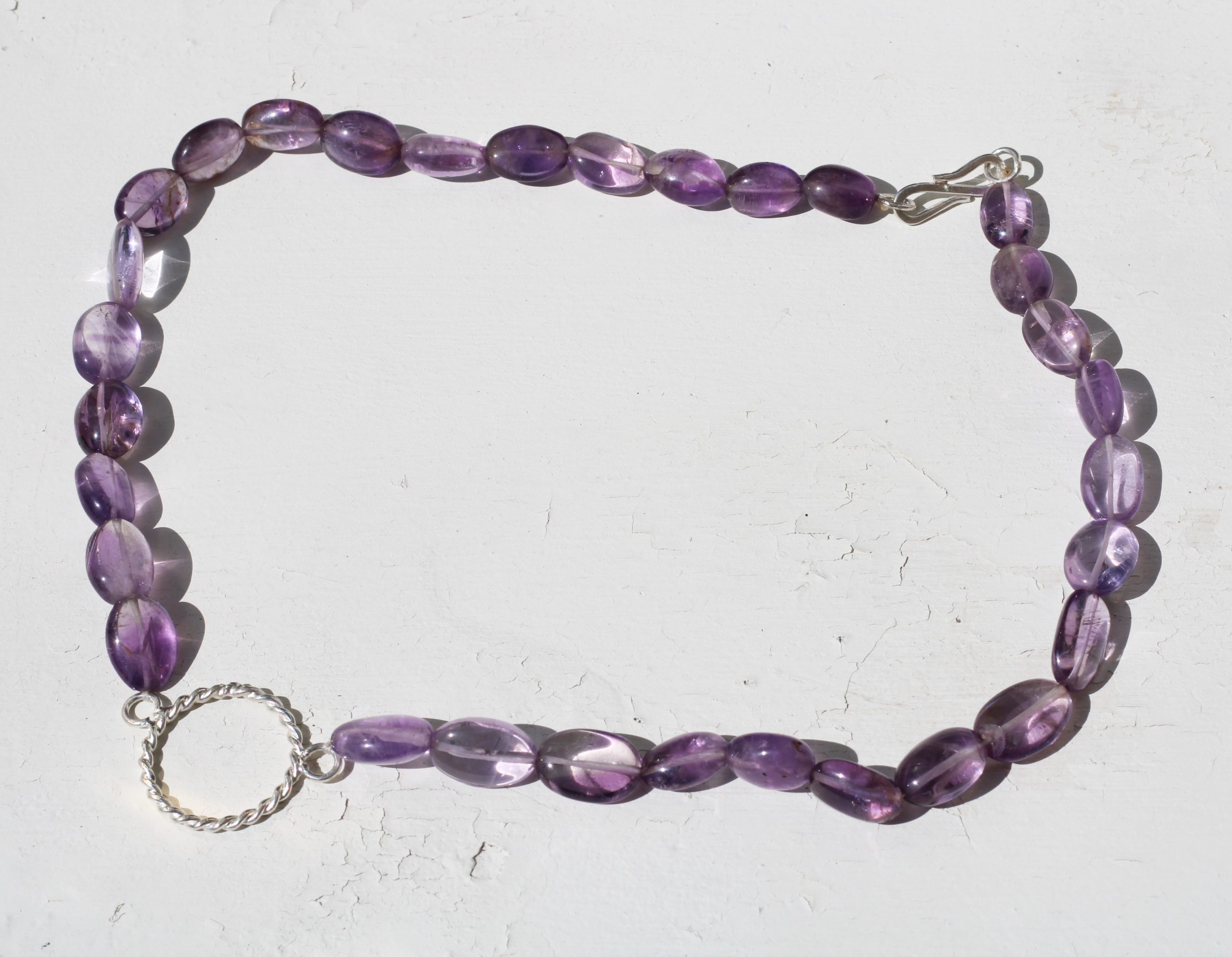 Meenakshi Amethyst Bead Necklace - Image 12