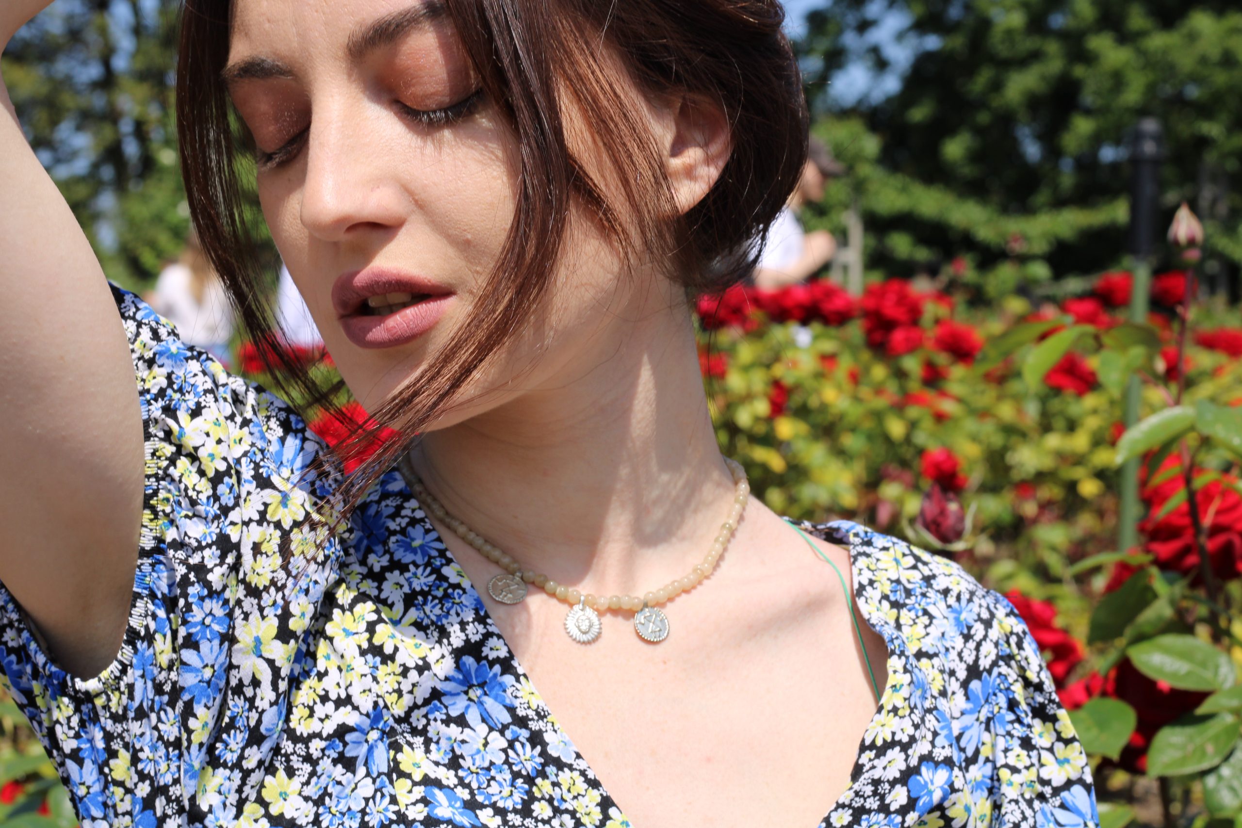 Veera Traditional Indian Evil Eye Necklace - Image 11