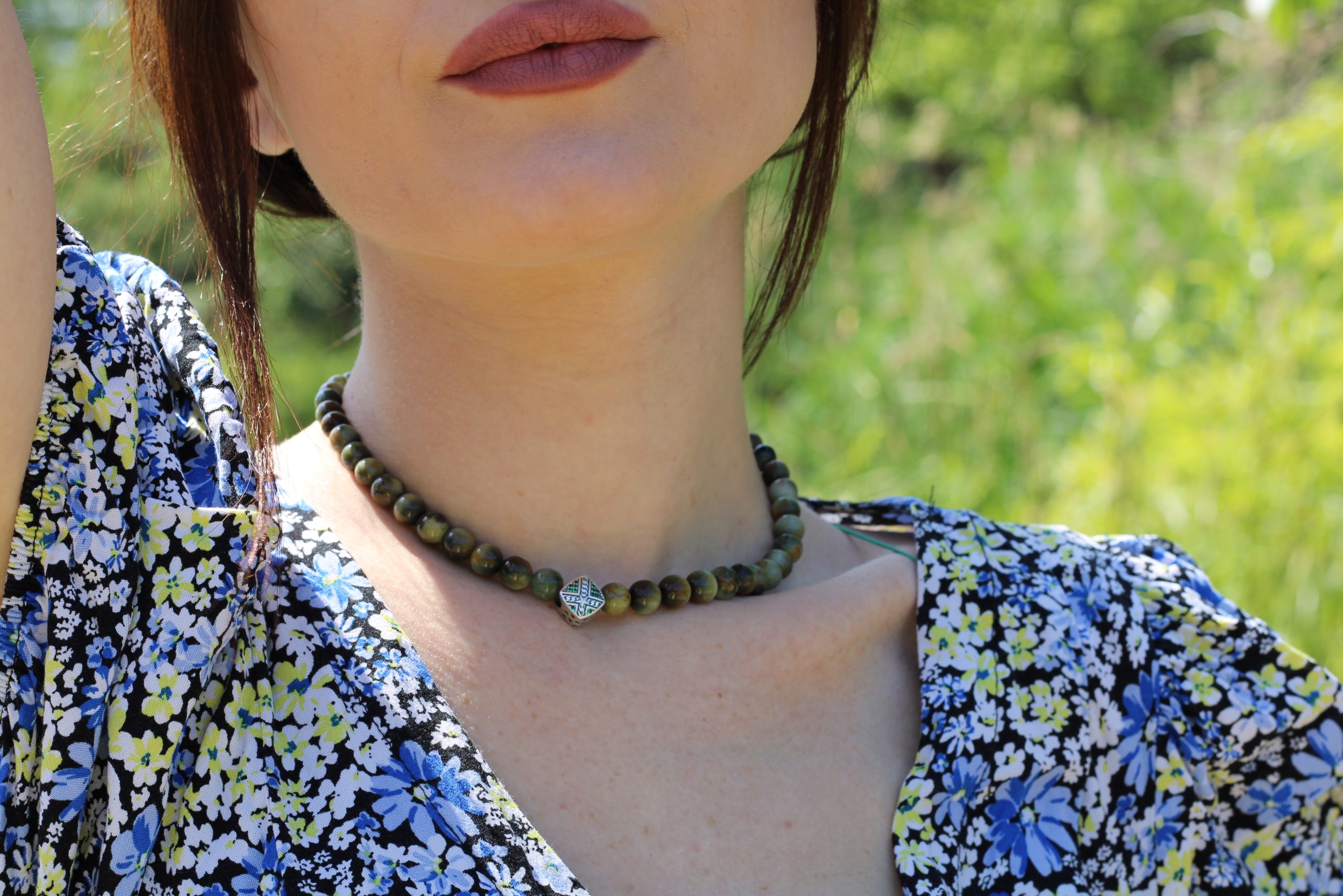Menaka Cat's Eye Choker