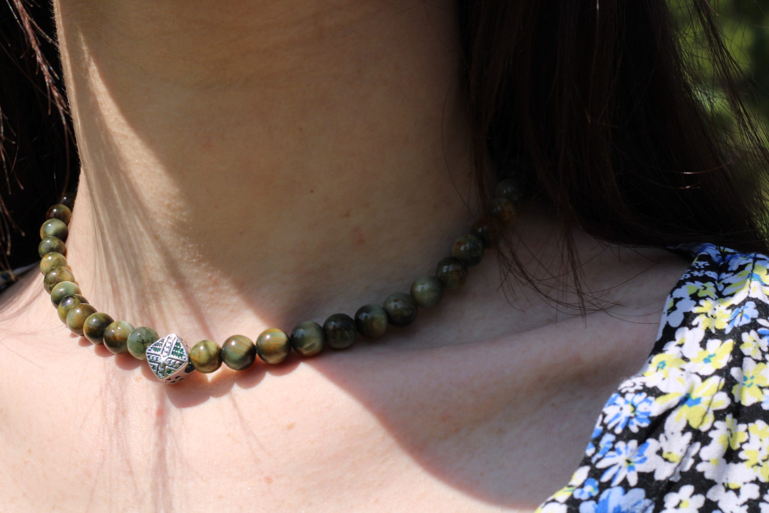 Menaka Cat's Eye Choker - Image 7