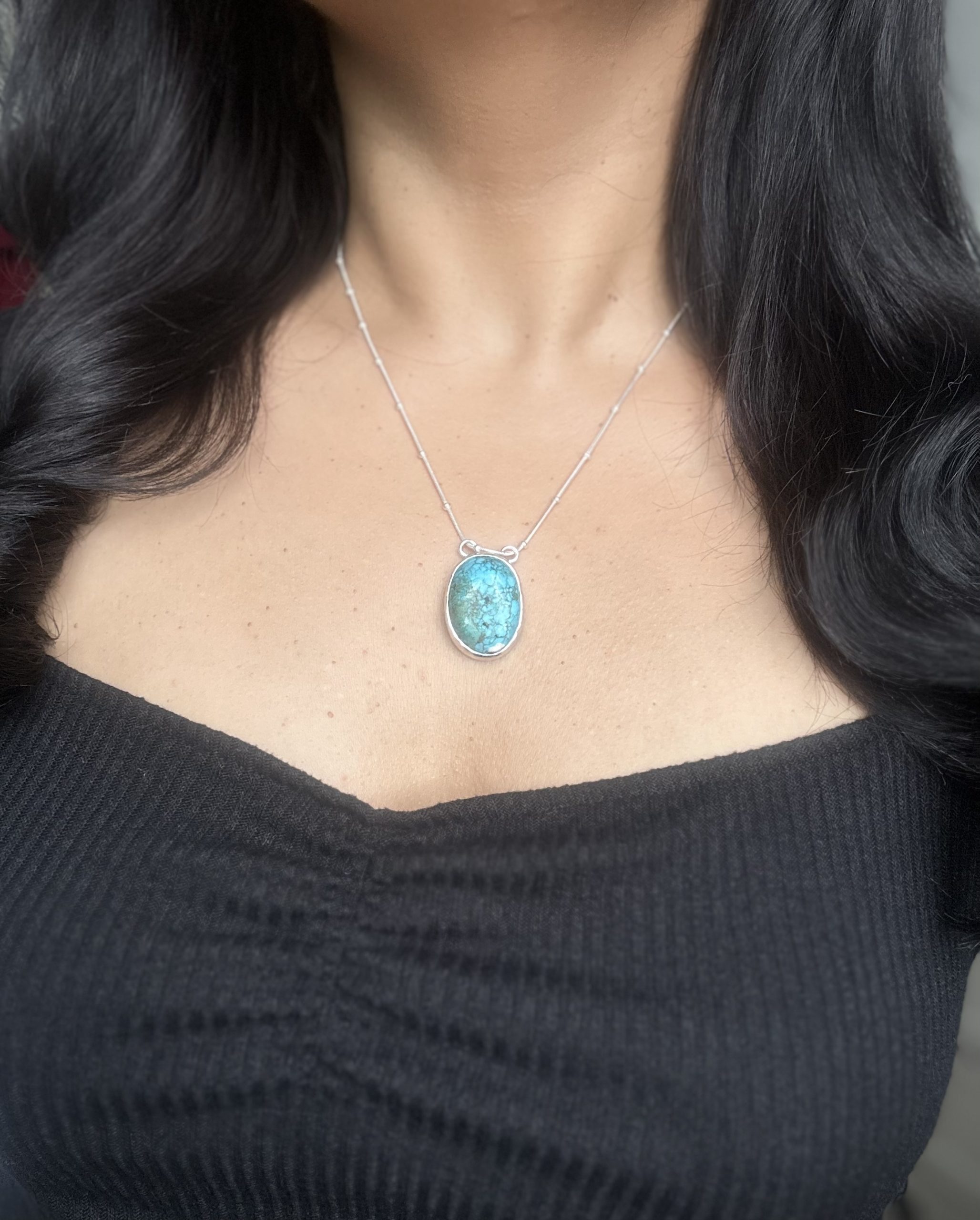 Tibetan Turquoise Necklace - Abhijit - Image 8