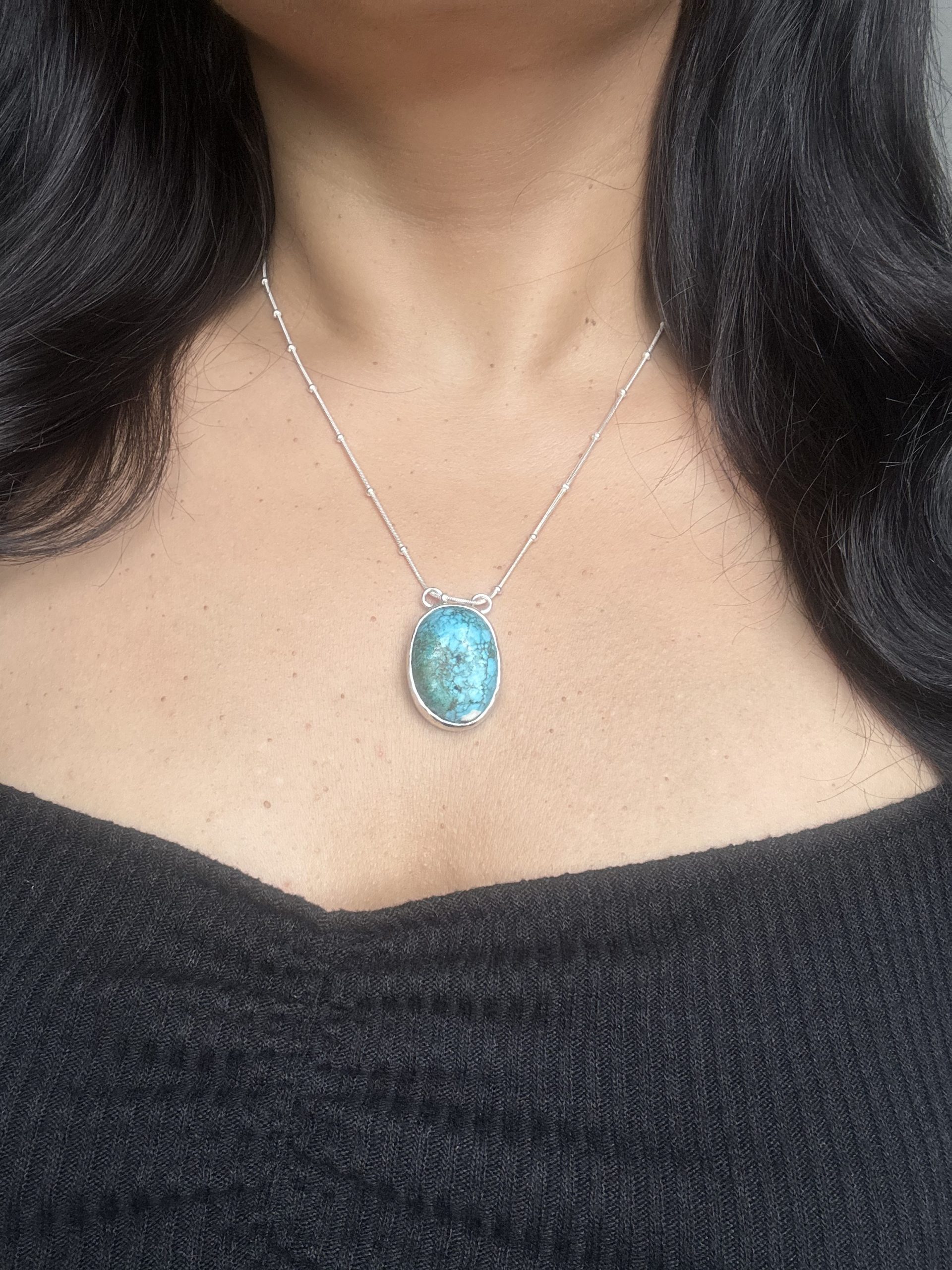 Tibetan Turquoise Necklace - Abhijit - Image 3