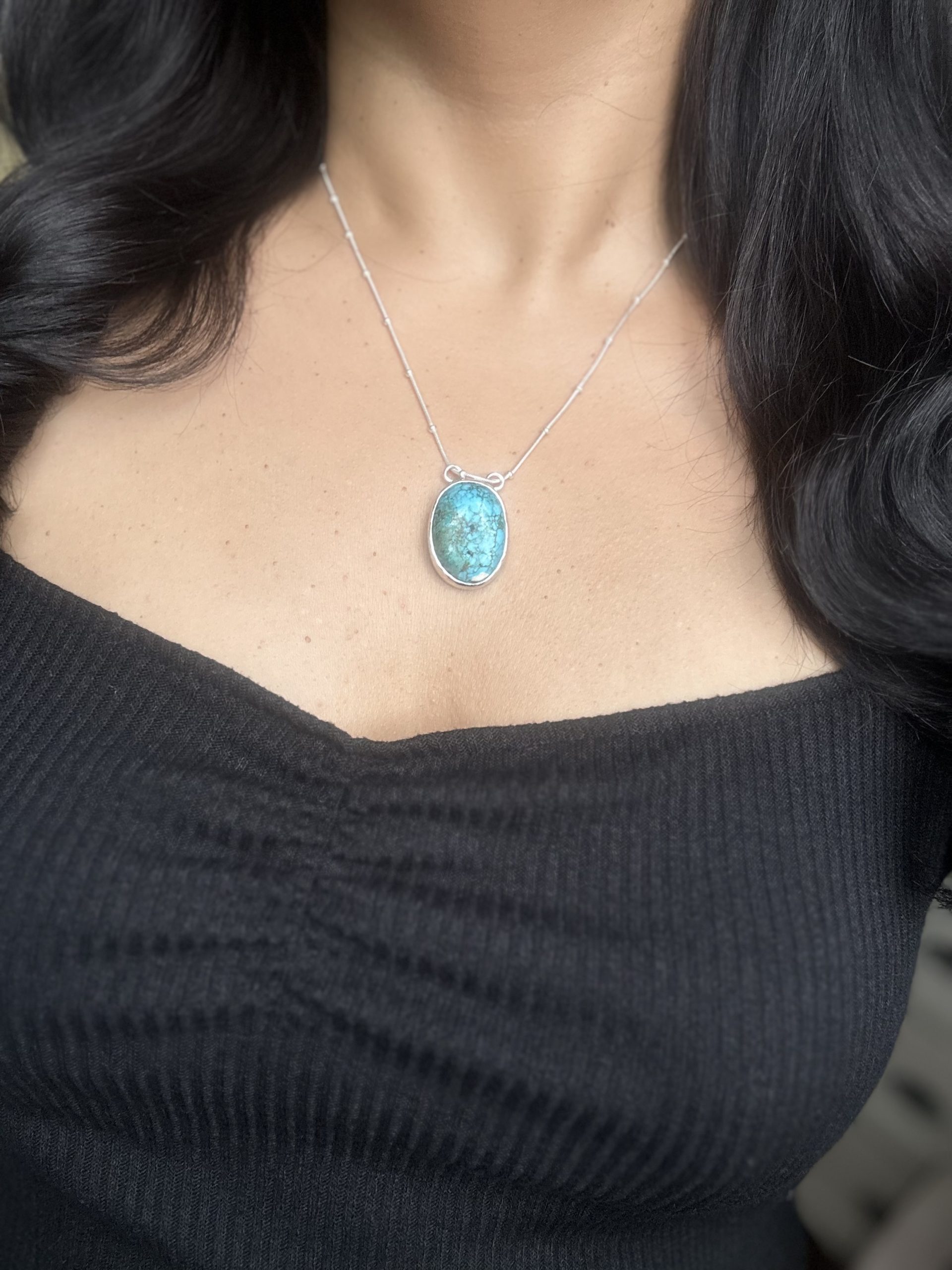Tibetan Turquoise Necklace - Abhijit - Image 9