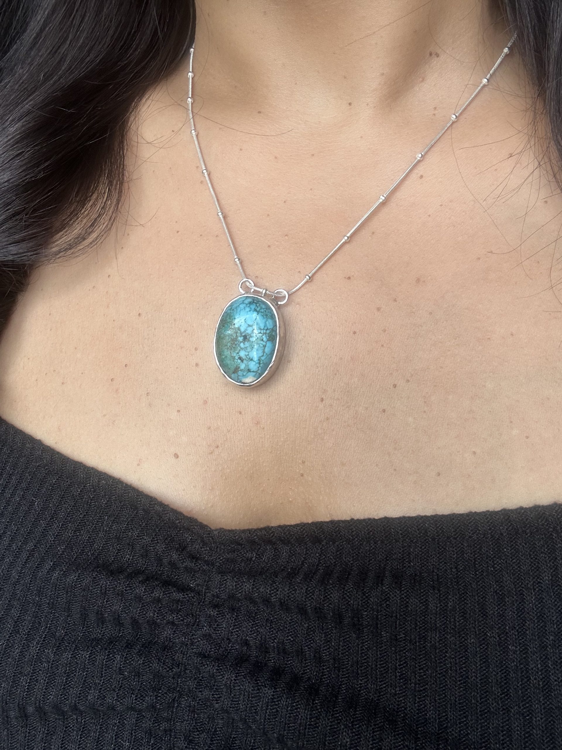 Tibetan Turquoise Necklace - Abhijit - Image 5