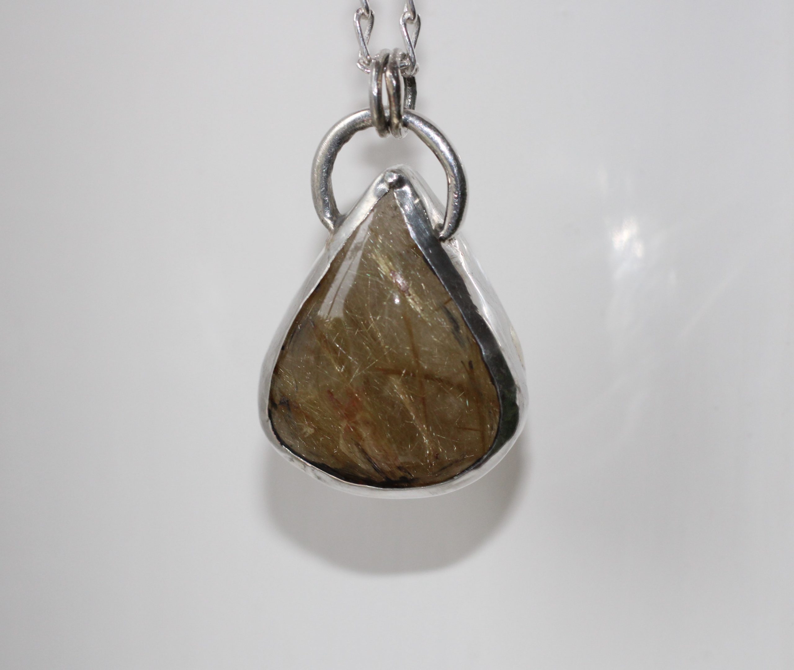 Smoky Quartz Pendant - Sunhari Necklace - Image 10