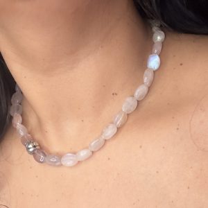 Moonstone and Amethyst