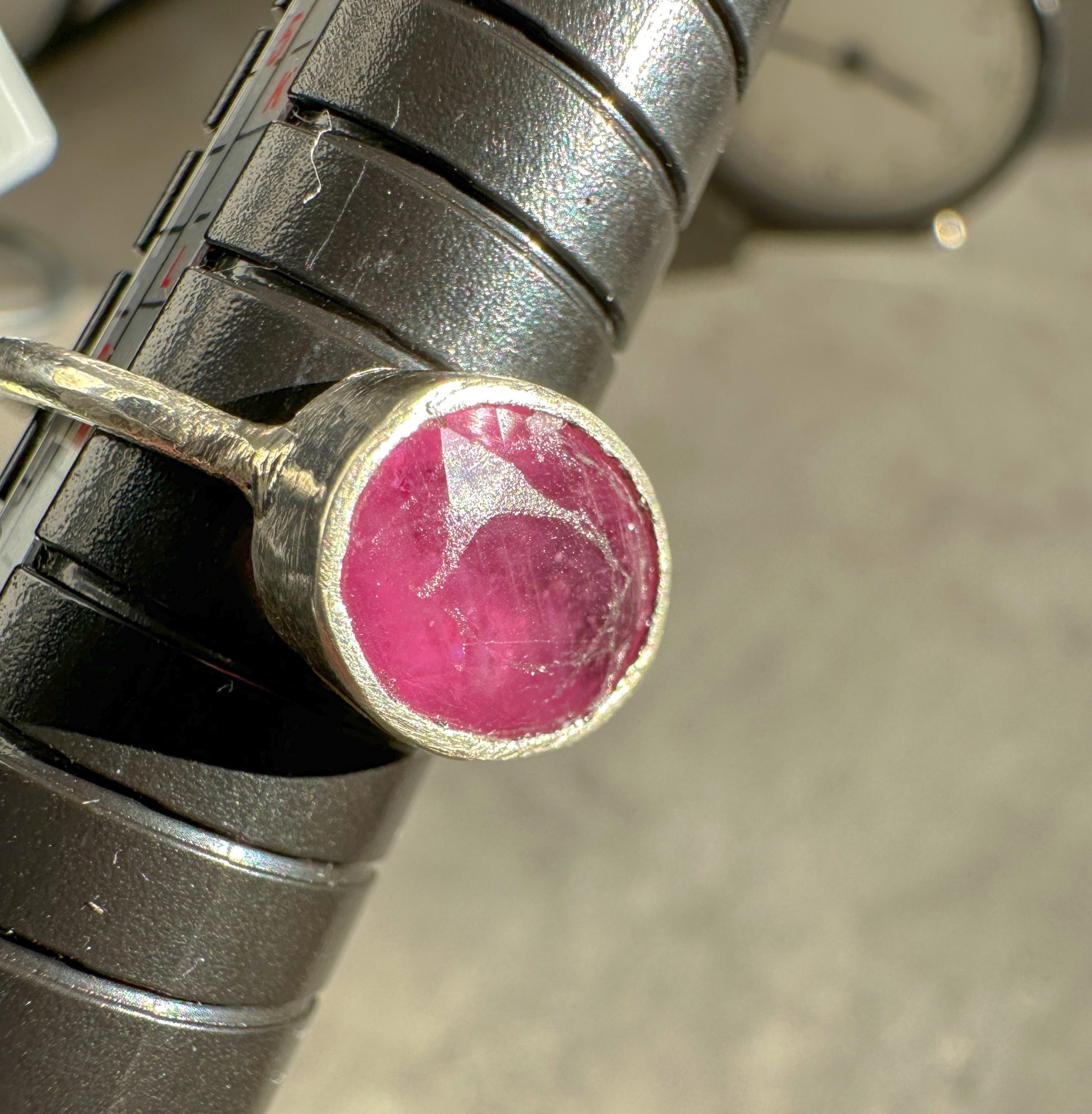 Ruby Ring - Tvam -UK Size M/Q - Image 11