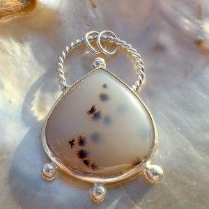 Dendritic Agate Pendant