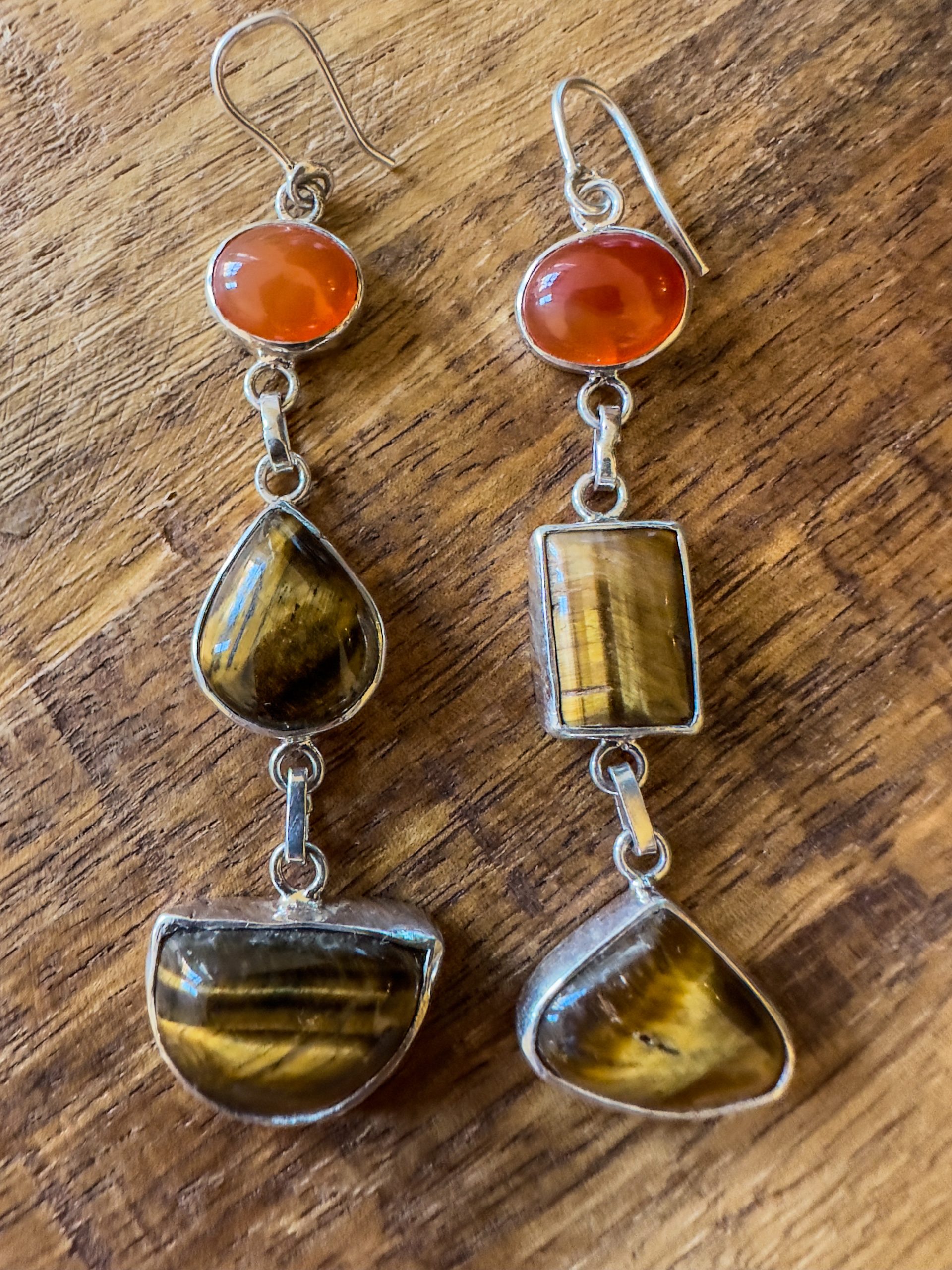Orange Earrings