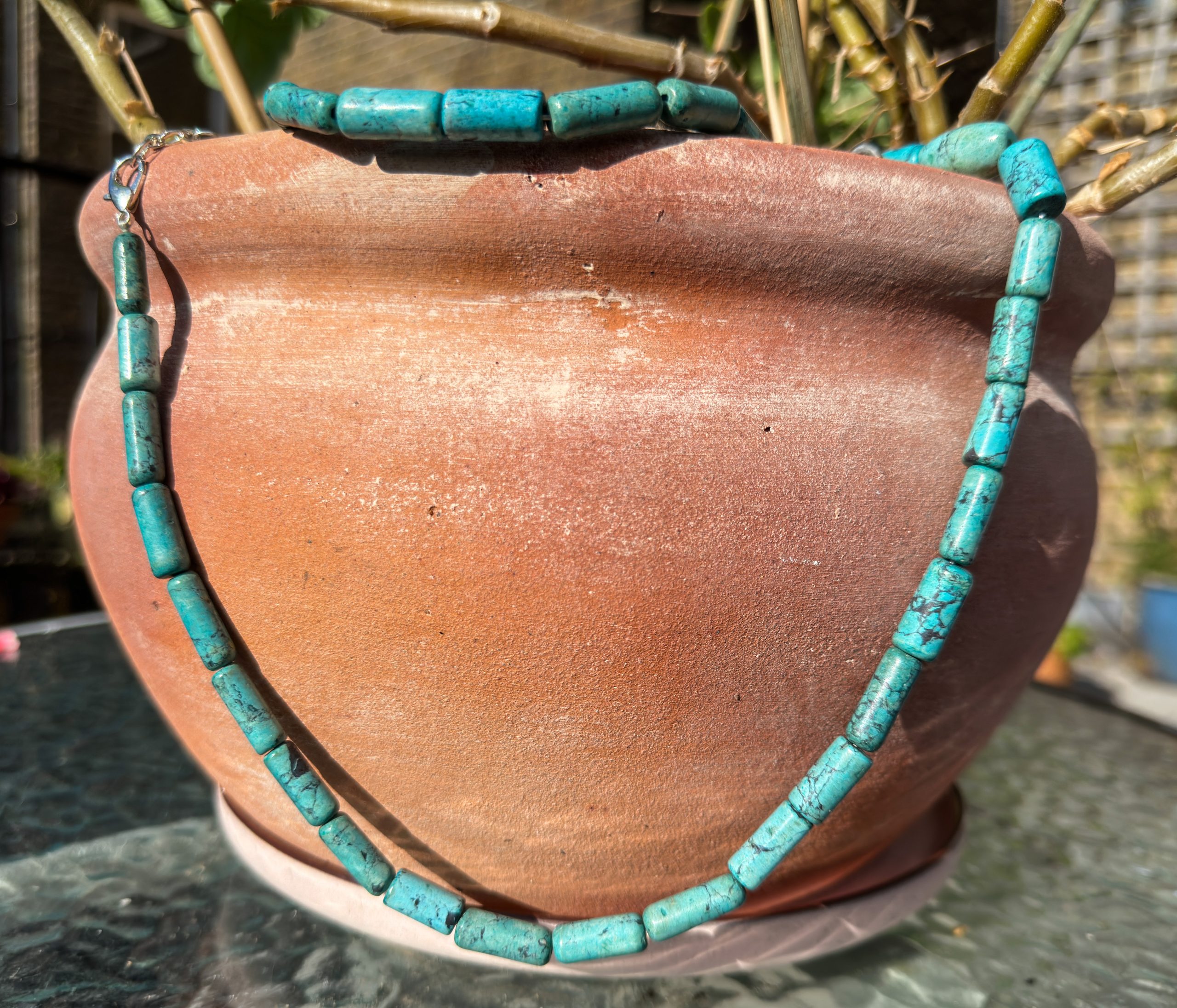 women's turquoise necklace