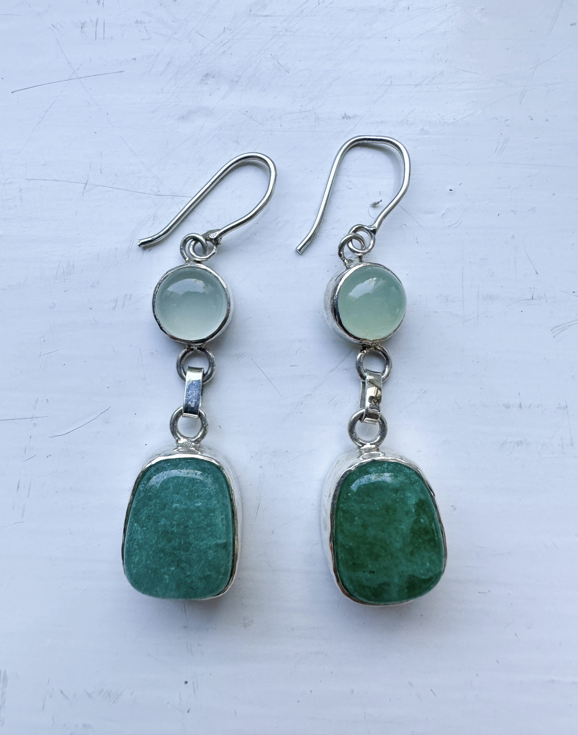 Green Earrings