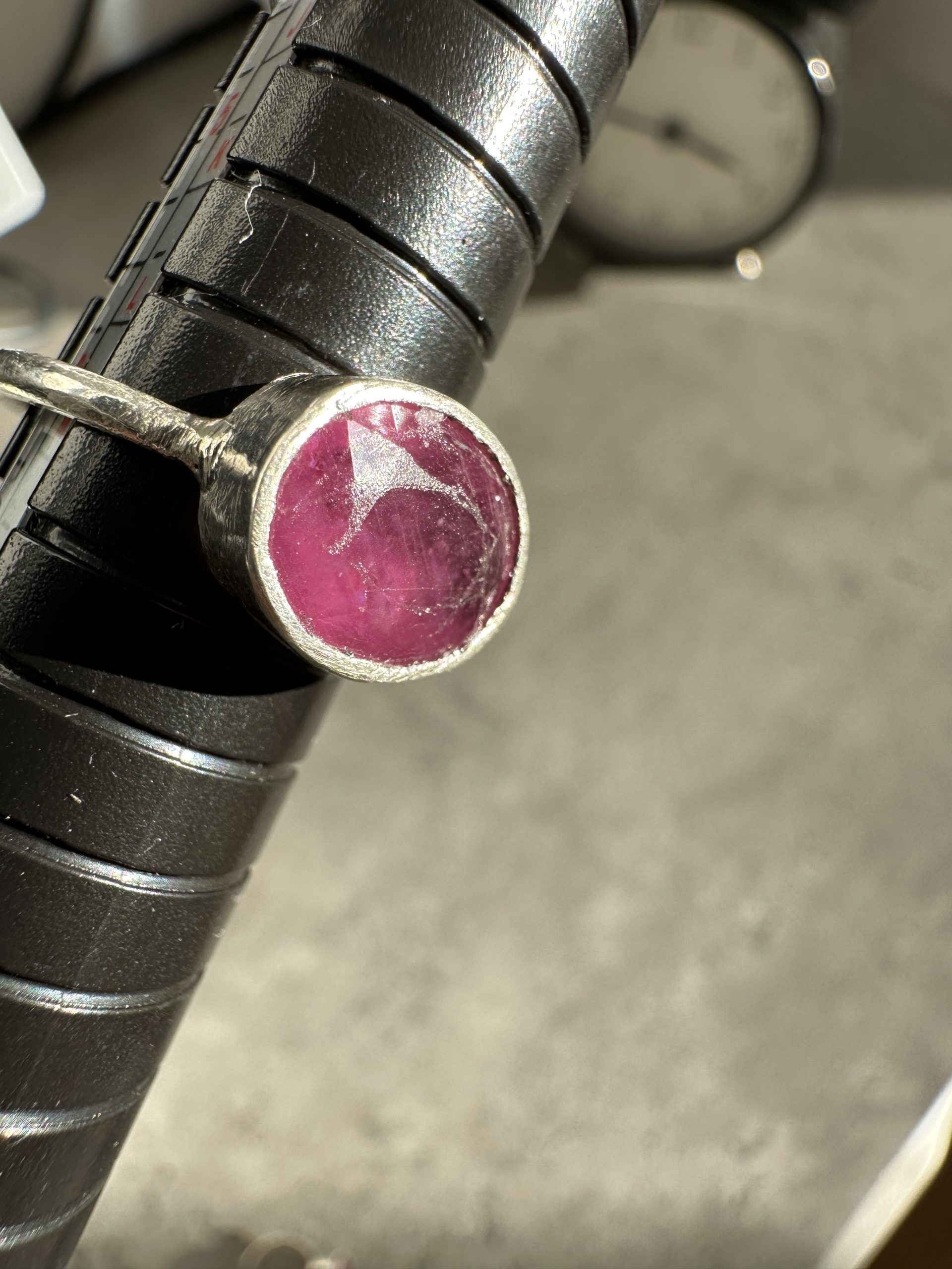 Ruby Ring - Tvam -UK Size M/Q - Image 9