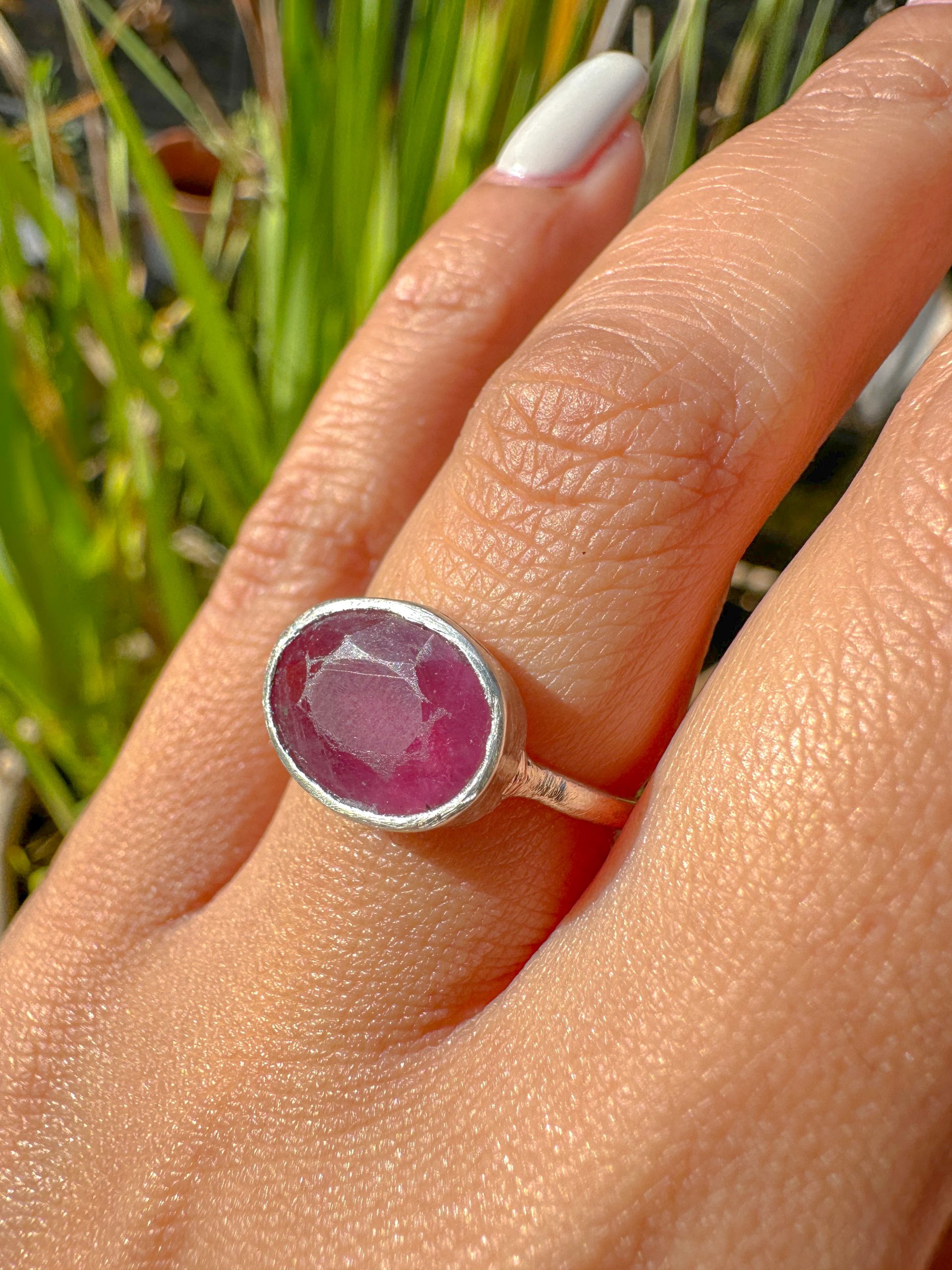 Ruby Ring - Tvam -UK Size M/Q - Image 7