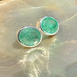 Green Stud earrings