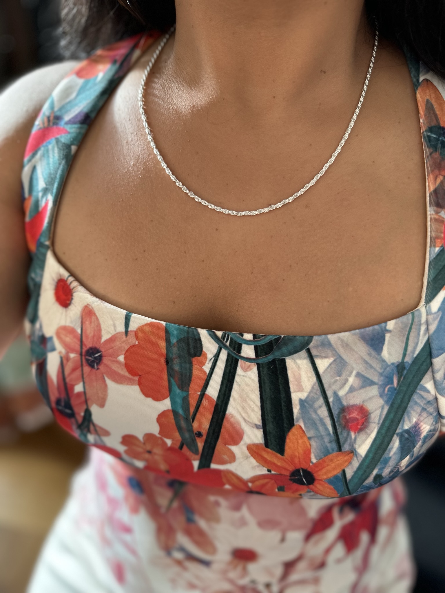 Sterling Silver Rope Chain - Image 5