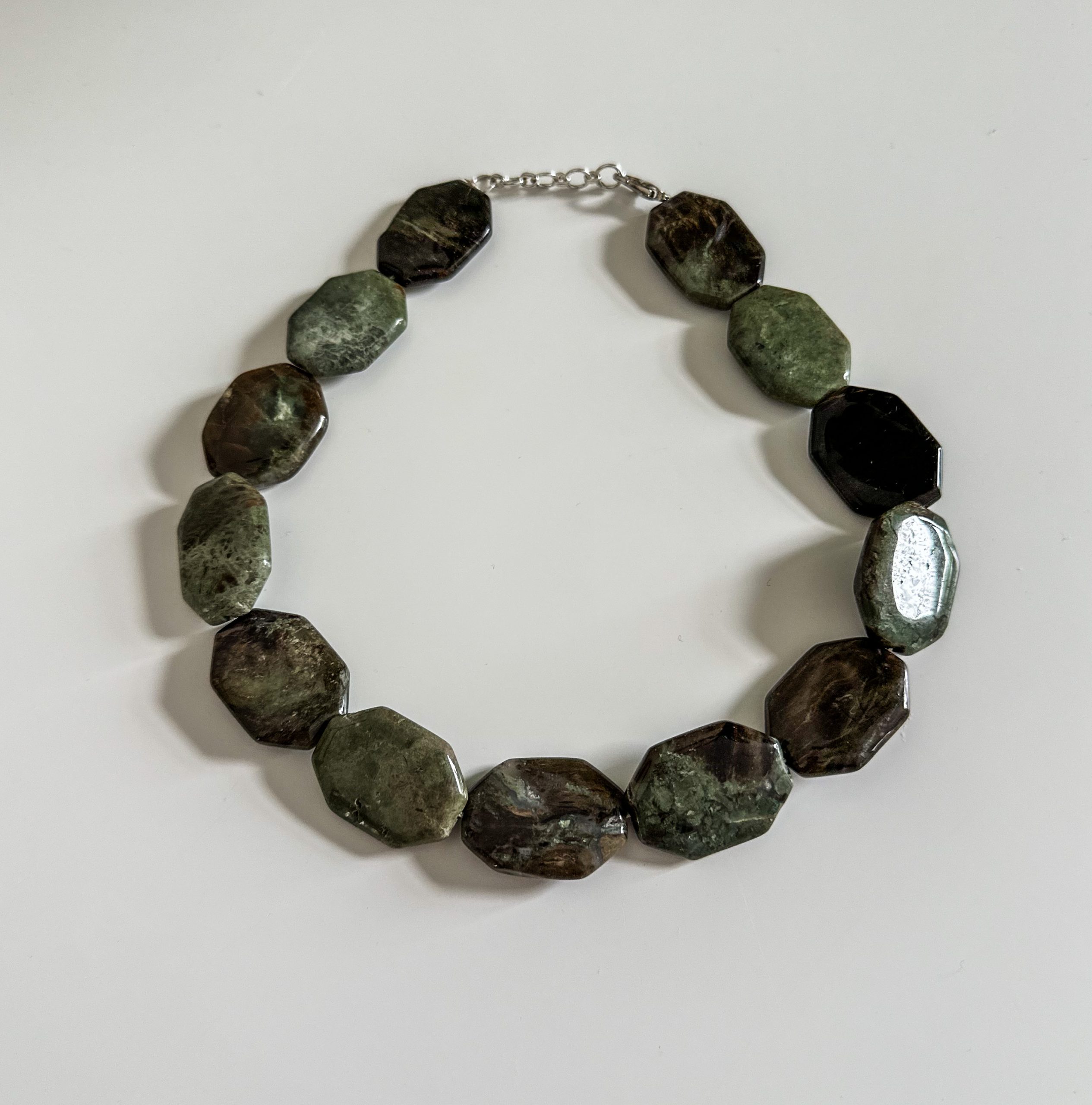 Manorama Green Bead Necklace