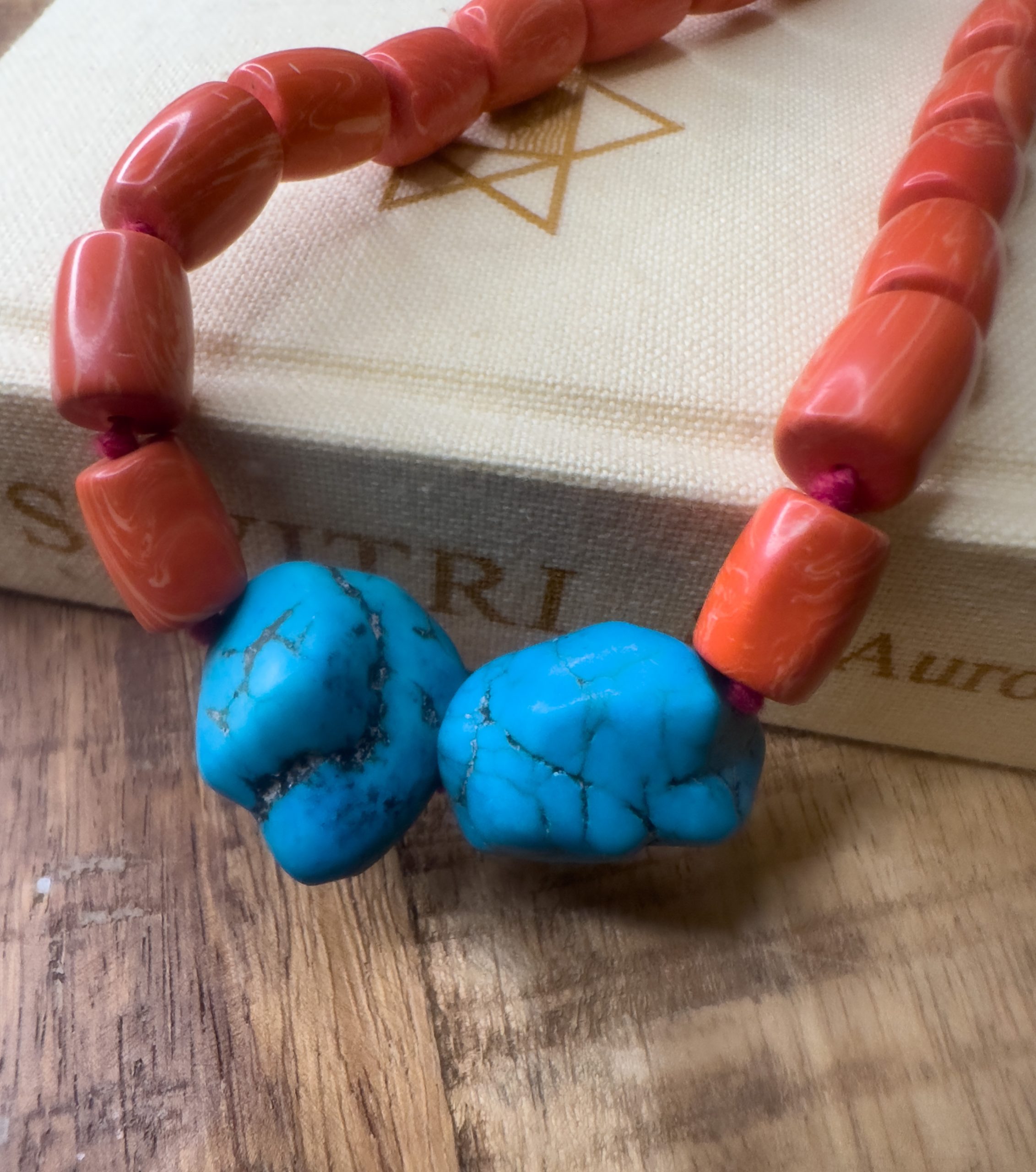 Coral Necklace - Siddhi - Image 3