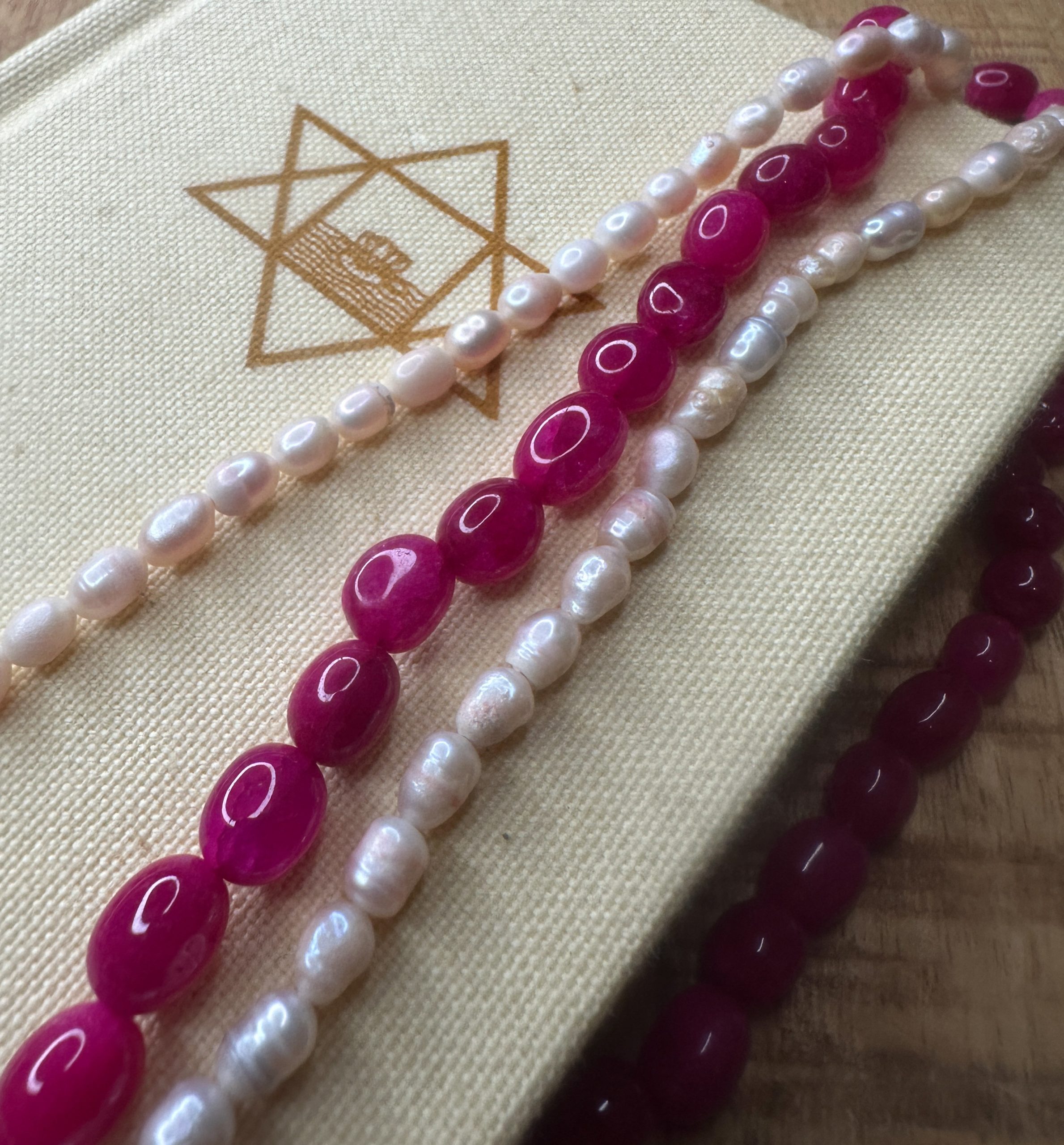 Stacked Pearl Necklace - Medha - Image 5